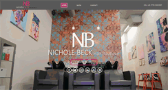 Desktop Screenshot of nicholebeck.com